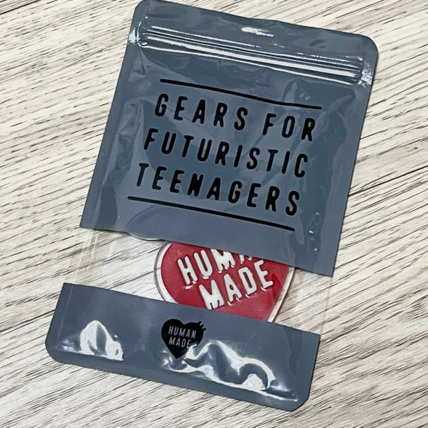 휴먼메이드 하트 레드 키링