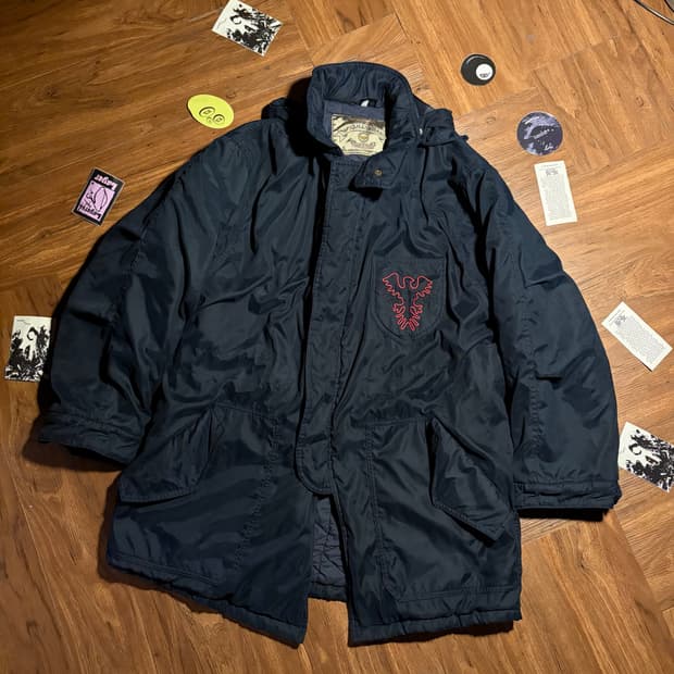 90S ARMANI JEANS 아르마니 진스 롱 푸퍼 자켓