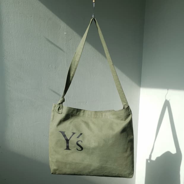 Y's newsboy Bag by Yohji Yamamoto