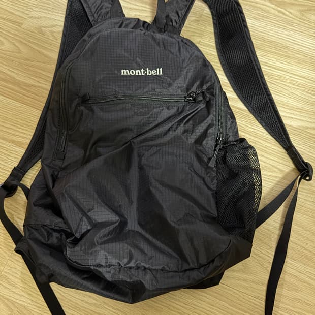 몽벨 포케터블 라이트 팩 13L 블랙