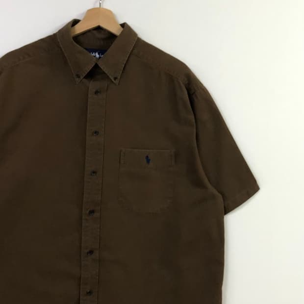 XL 폴로 솔리드코튼 셔츠