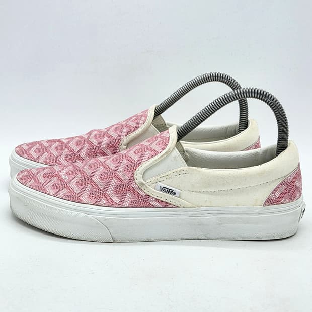 반스 슬립온 고야드 커스텀 핑크 (255)