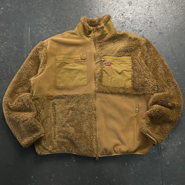 105 리바이스 피스드 후리스 자켓 