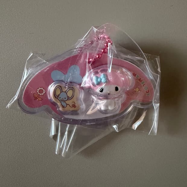 산리오 캐릭터즈 패키지참 마멜(핑크)