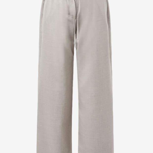 아모멘토 25SS울 밴딩 팬츠 베이지 (M)