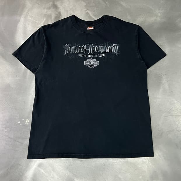 할리데이비슨 프린팅 반팔티 y15721