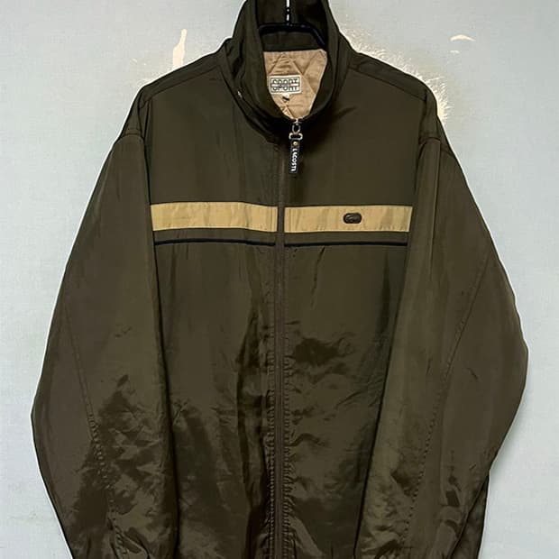 라코스테 남자 누빔 패딩점퍼 추동 올드스쿨룩 XL 105