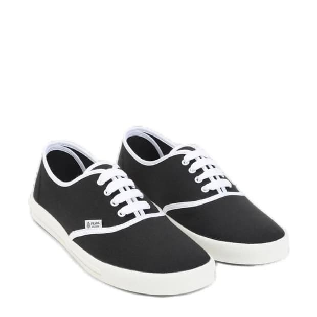 Prada 26ss drill fabric sneakers