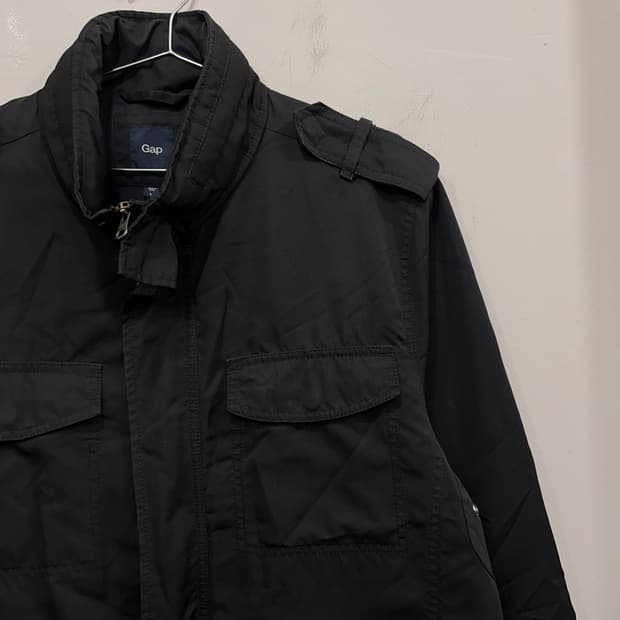 GAP 나일론 멀티포켓 하이넥 사파리자켓