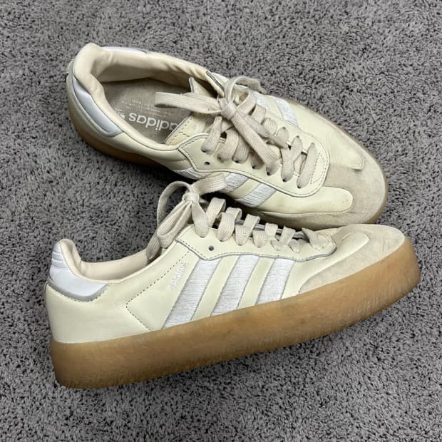 (230) 아디다스 삼배 원더 화이트 실버 메탈릭