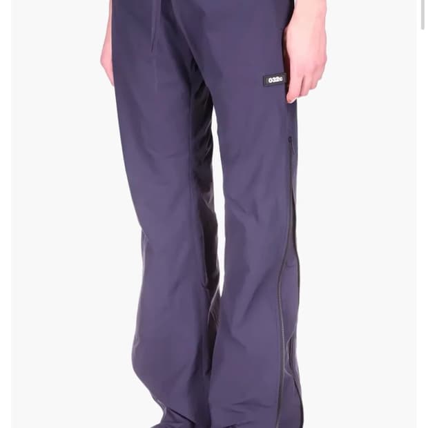 032c 나일론 트랙 퍼플 팬츠