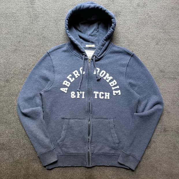 아베크롬비 네이비 후드집업 M