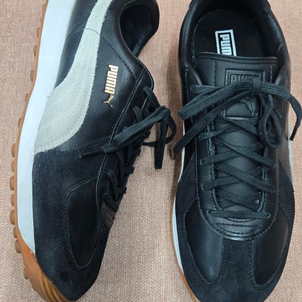 푸마 270mm- Roma Basic 검정 스니커즈