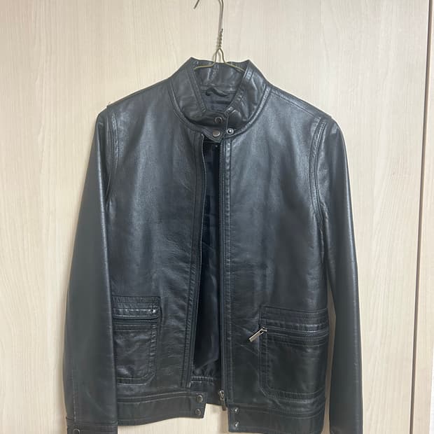 지오다노 가죽자켓