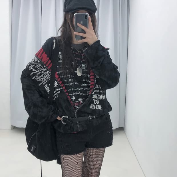 펑크 빈티지룩 세트