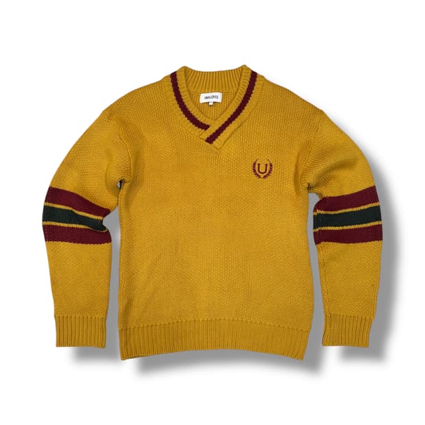 어널로이드 스쿨룩 브이넥 니트 (M)   