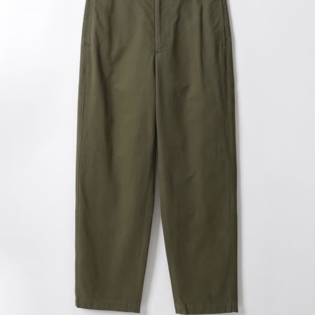 에브리원 코튼 드릴 치노 올리브 everyworn