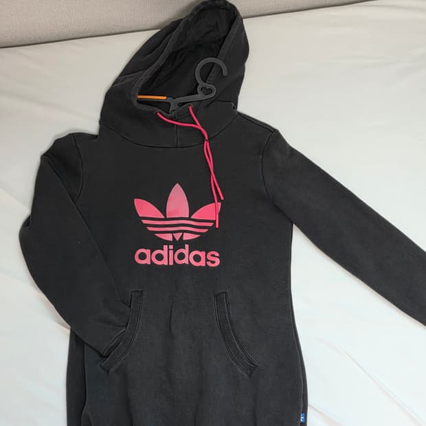 하이넥 아디다스 후드