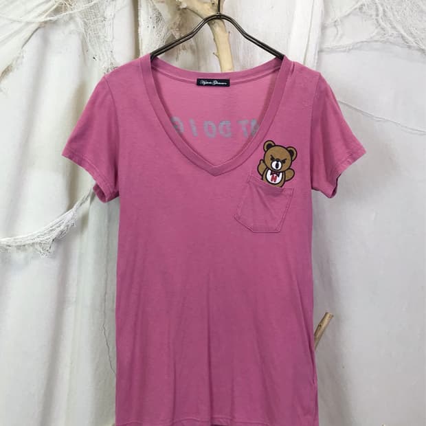 히스테릭글래머 퍽베어 반팔티