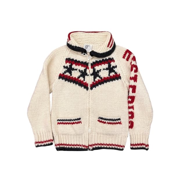 히스테릭 글래머 코위찬 니트 집업