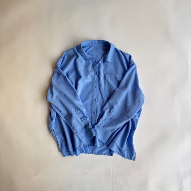 Oversized Drape Shirt