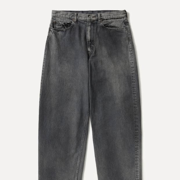 A.PRESSE 26SS Vintage Gray Denim 