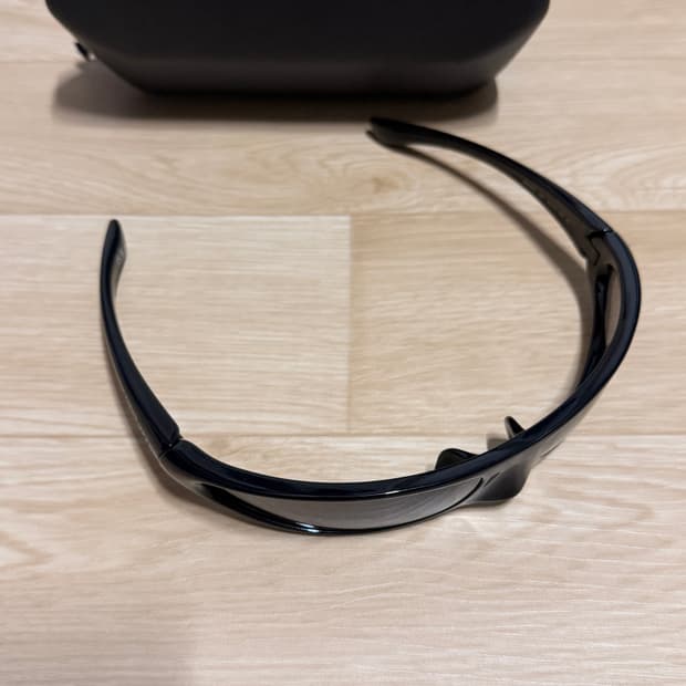 Balenciaga Blade Rectangle Sunglasses