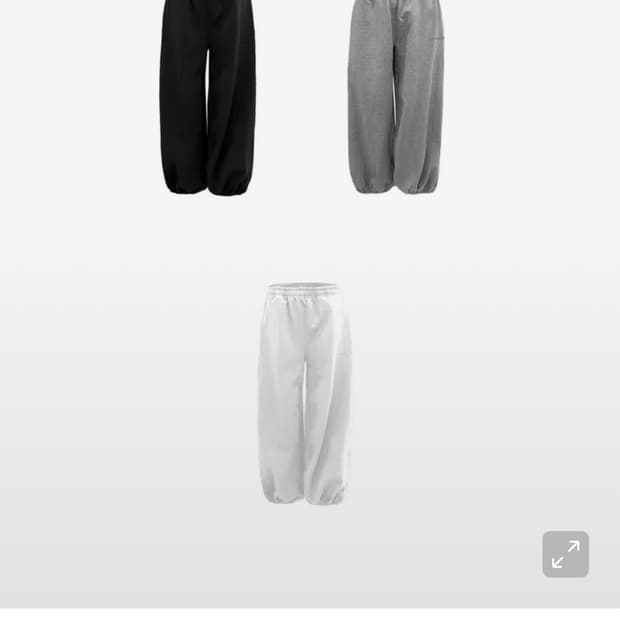 오도어 몰리조거 2사이즈 그레이 챠콜 차콜