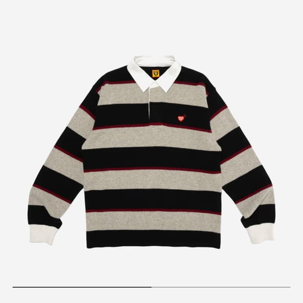 휴먼메이드 럭비 니트 팝니다