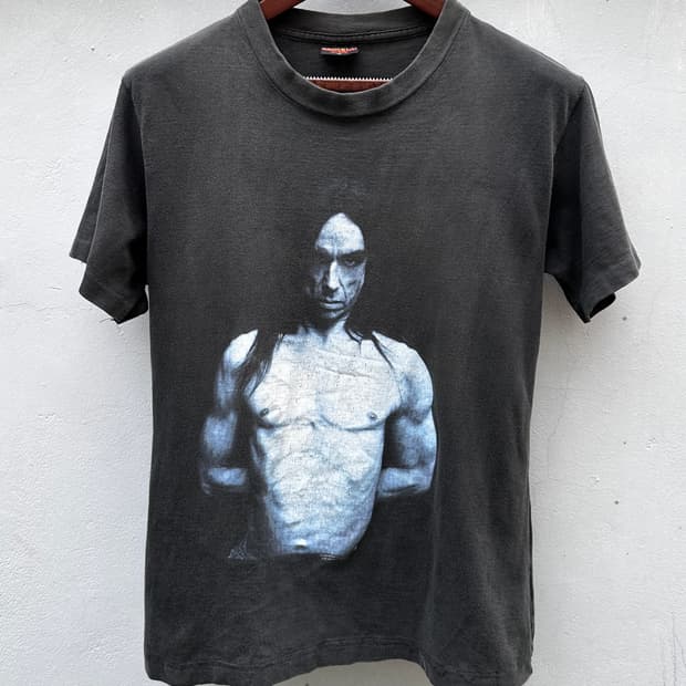 90s og iggy pop american caesar 밴드티