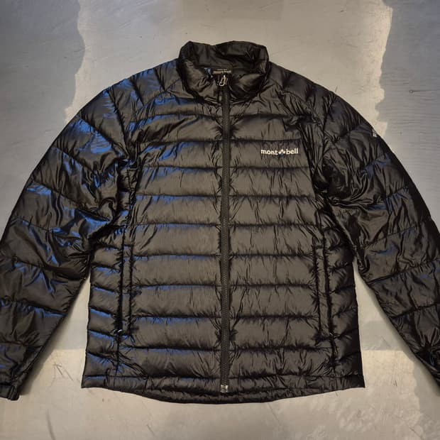 몽벨 ex800 구스다운 경량 패딩