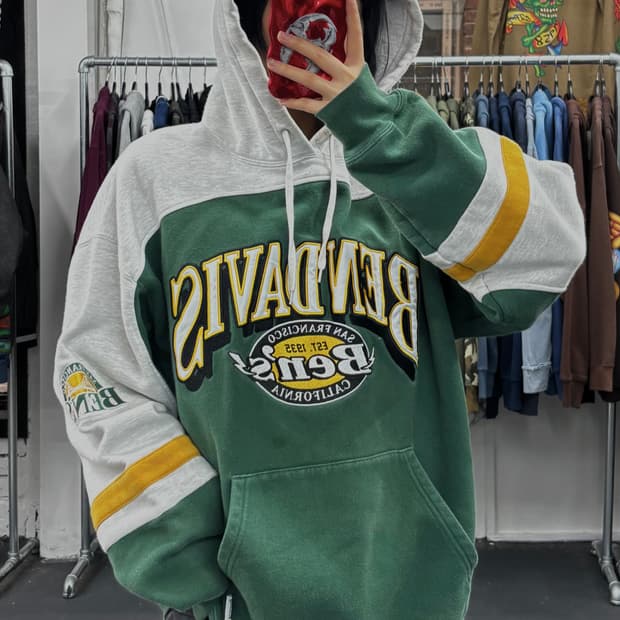 벤 데이비스 화이트라벨 후드티