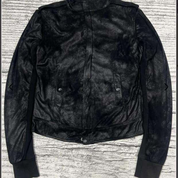 Attachment 램스킨 레더자켓