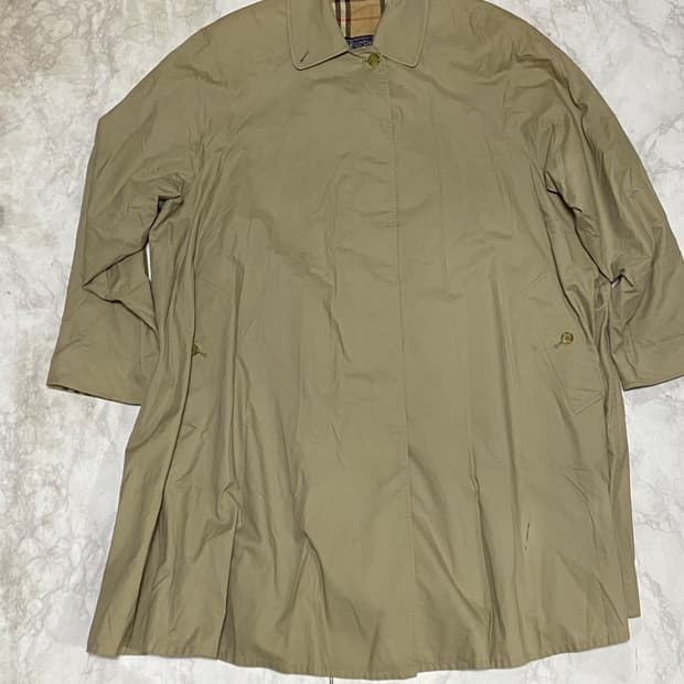 버버리 빈티지 코트 오버핏 100 사이즈