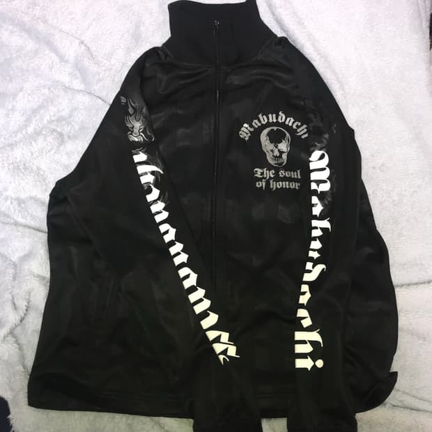 고스펑크 락시크 y2k 져지 해골 스컬 집업 서브컬쳐 자켓 빈티지 일본