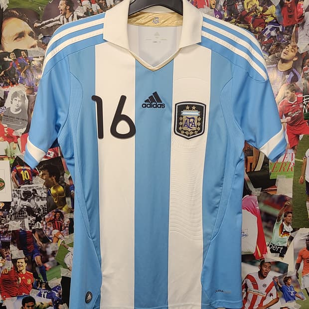 아르헨티나 11-12 아구에로 유니폼