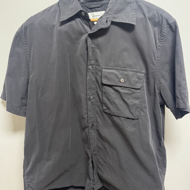 셔터 brushed cotton half shirt S