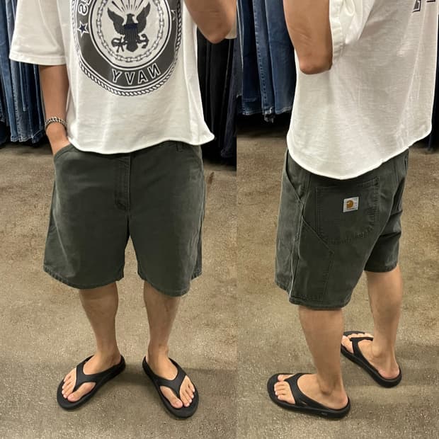 Carhartt B25 카펜터 반바지 (33“)