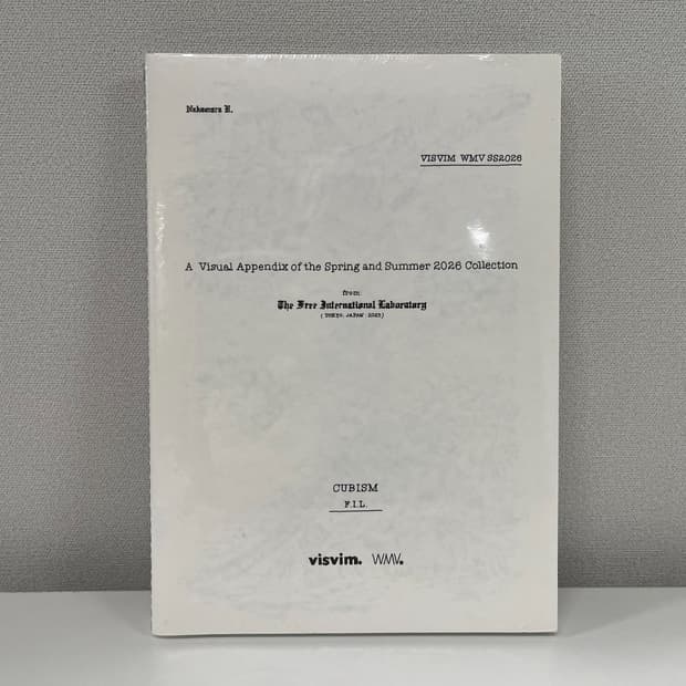 비즈빔 SS2026 디자인 아카이브 룩북 세트 visvim