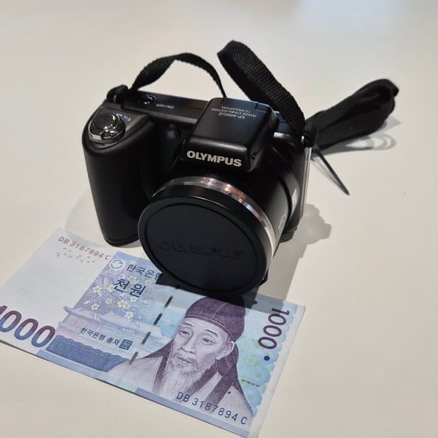 작례O 신품급 초망원 하이엔드 올림푸스 sp-600uz 디지털카메라 빈티