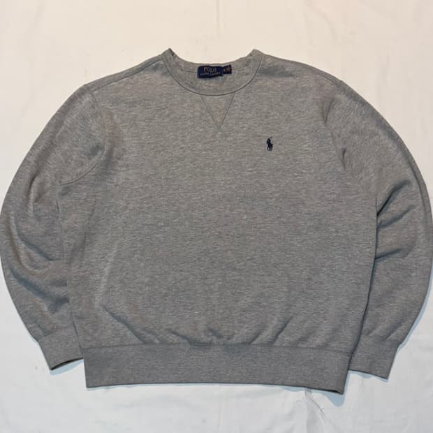 폴로 랄프로렌 맨투맨 스웻셔츠 그레이