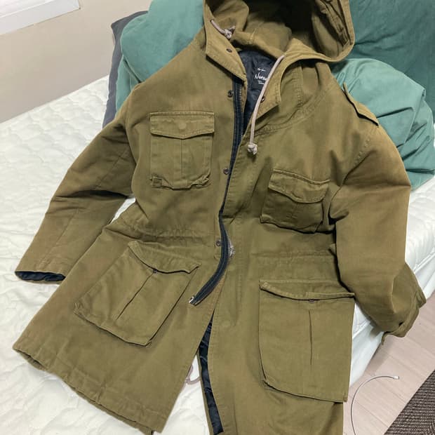 Miyashita Number Nine 피쉬테일 파카