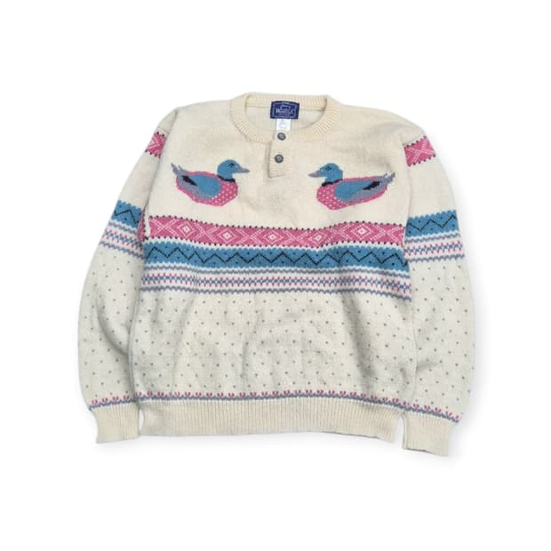 울리치 버튼 스웨터