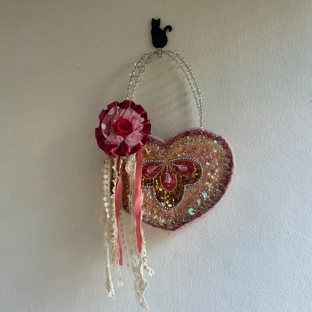 로제트 비즈가방