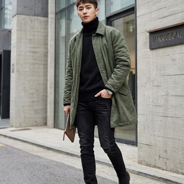 쟈딕앤볼테르 (ZADIG & VOLTAIRE) 밀리터리 야상 패딩 자켓