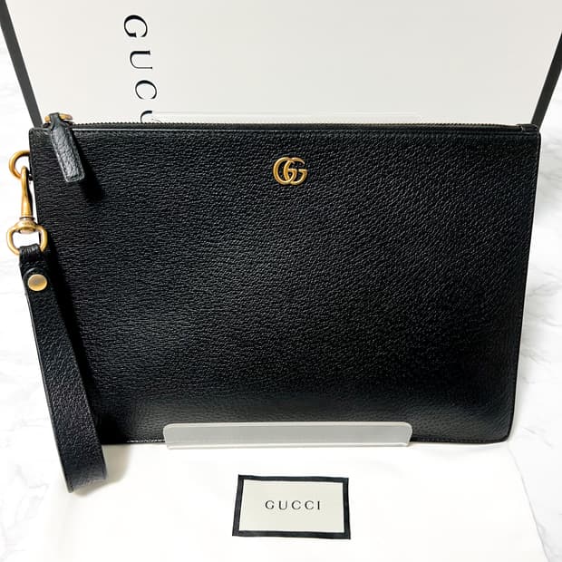 구찌 GG 마몬트 스트랩 클러치