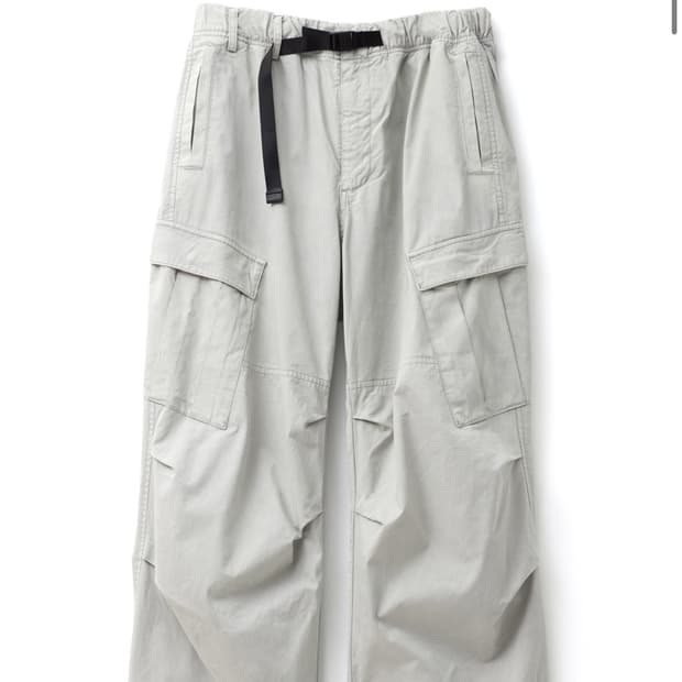 해칭룸 Mil Pants CPN Washed Light Grey