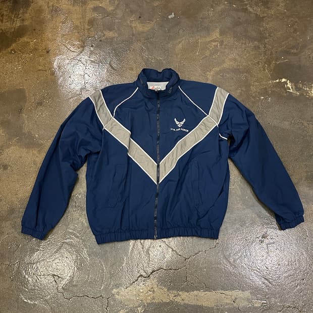 U.S. AIR FORCE 네이비 바람막이 M