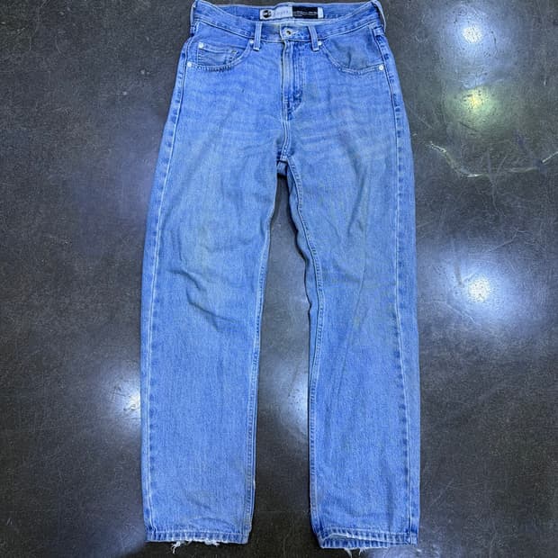 리바이스 실버탭 루즈 스트레이트핏 빈티지 워싱 데님팬츠 28