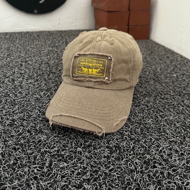 리바이스 빈티지 볼캡 베이지
